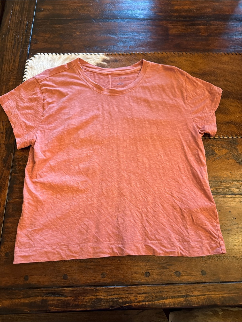 Pilcro Cotton Slub Tee Size Medium